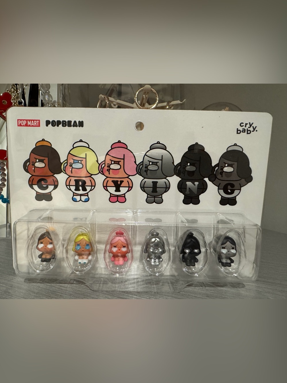 Popmart Pop Bean Crybaby Baby Born Series Set - Thailand Exclusive